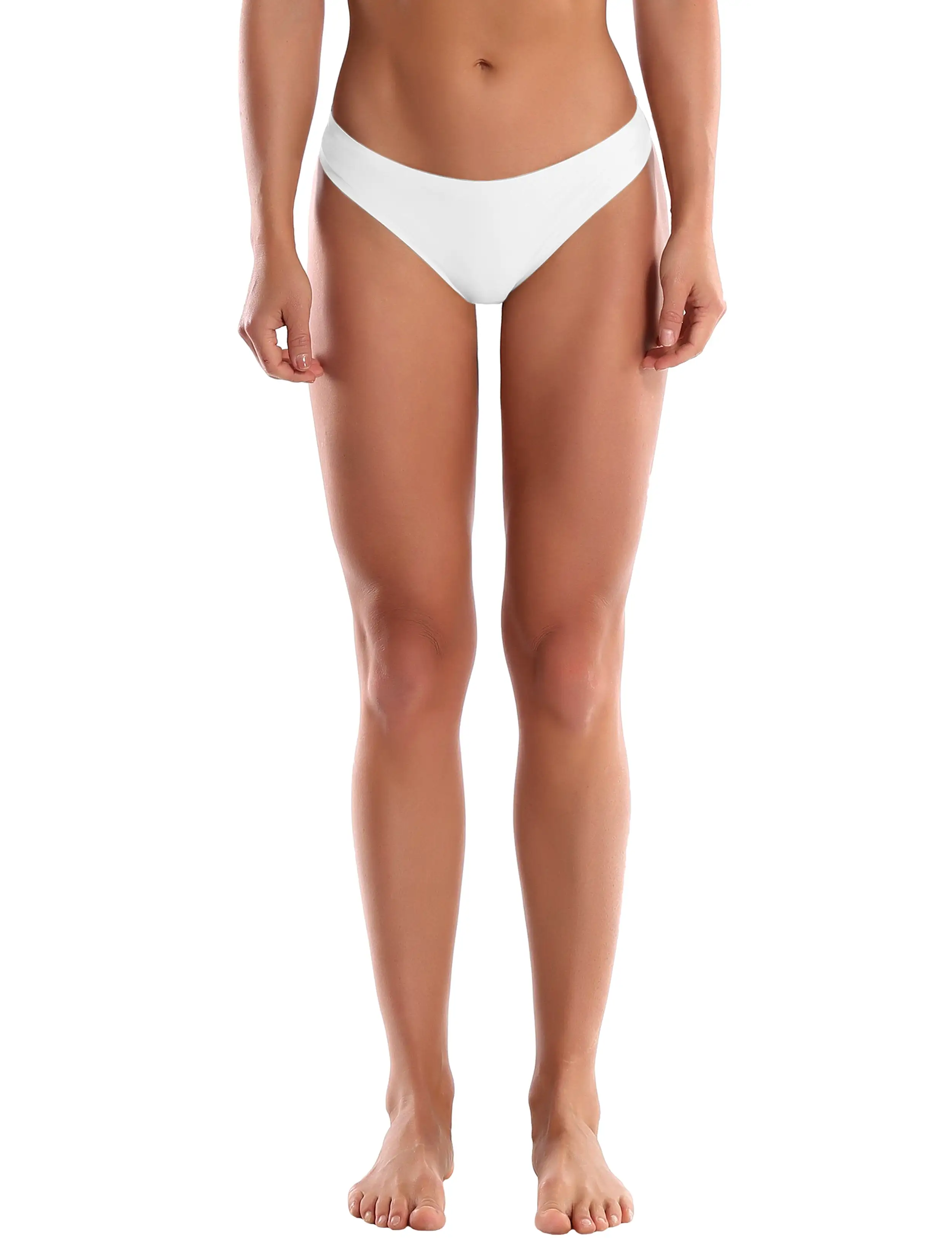 Invisibles Sports Thongs Underwear White ins_yogastudio