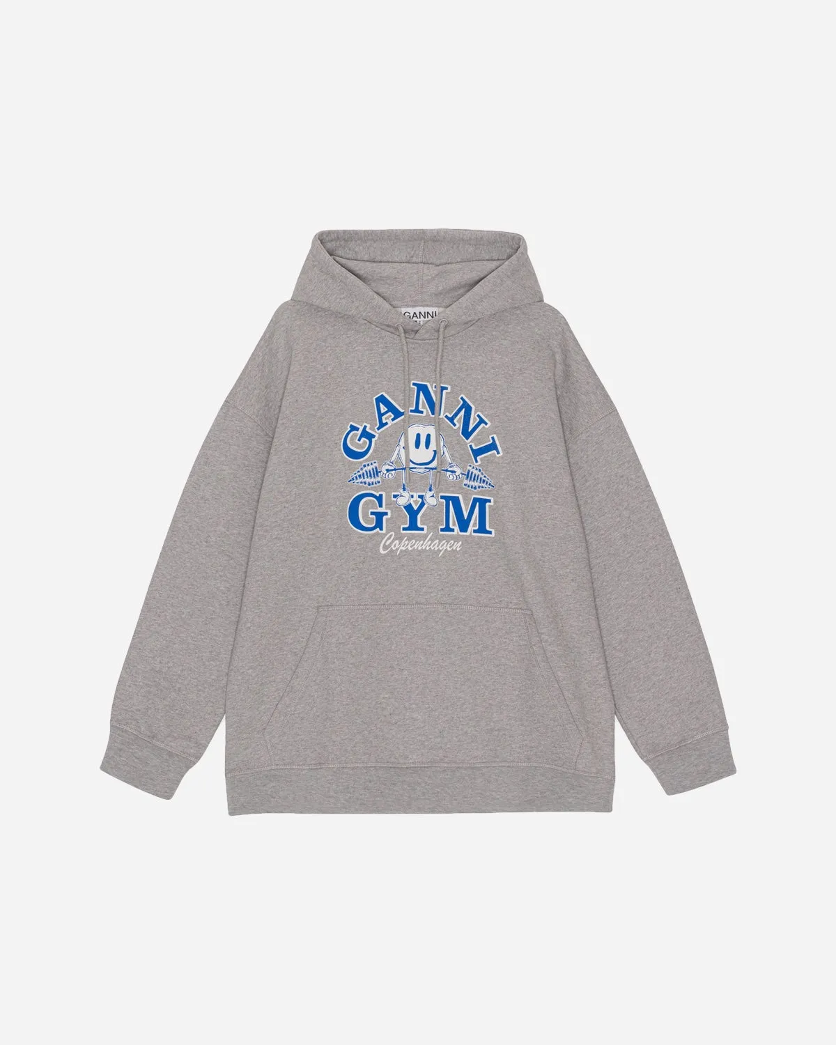 Isoli Oversized Gym Hoodie - Paloma Melange