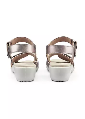 Iyla Rose Gold Women’s Sandals by Hotter | Look Again