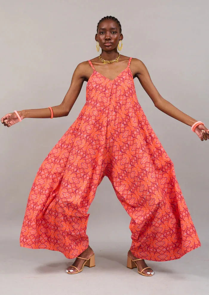 Kahindo Mount Nelson Jumpsuit with pockets and wide leg trousers