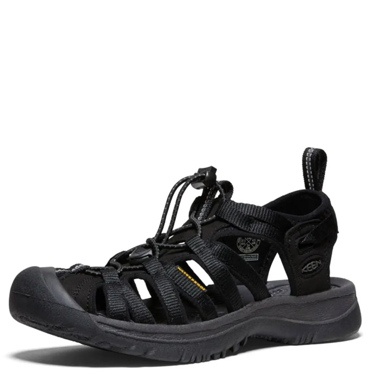 Keen 1018227 Women's WHISPER Sandals Black Magnet