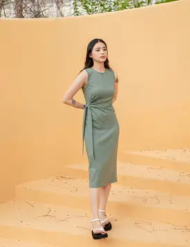 Leona Dress in Teal