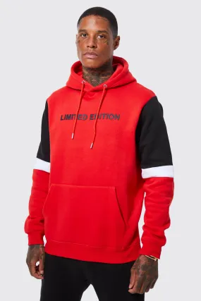 Lightweight Limited Colour Block Hoodie