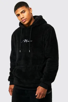 Man Signature Borg Over The Head Hoodie