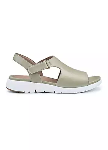 Meander Khaki Women’s Sandals by Hotter | Look Again