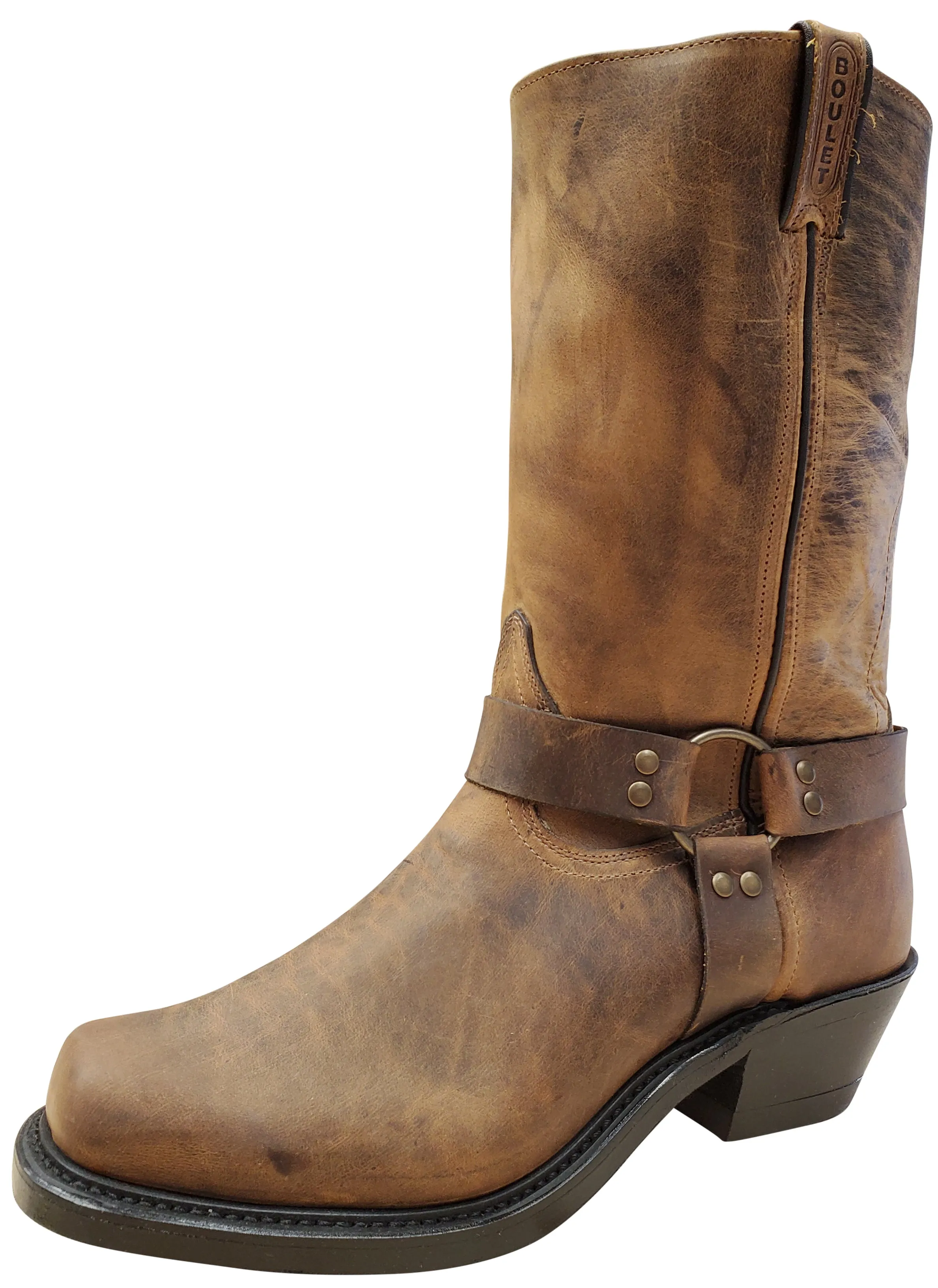 Men Boulet Rider Boots Brown