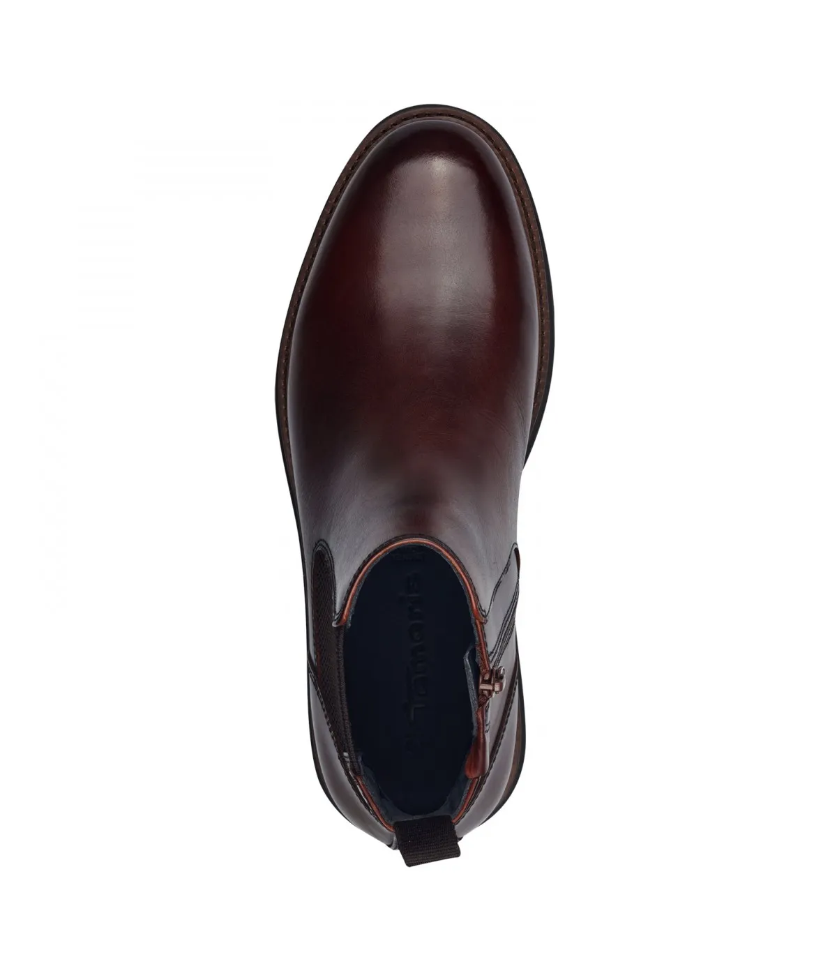 Men Leather Boots Tamaris- Cognac 15400