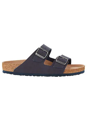 Men’s Arizona Vegan Indigo Blue Sandals by Birkenstock | Look Again