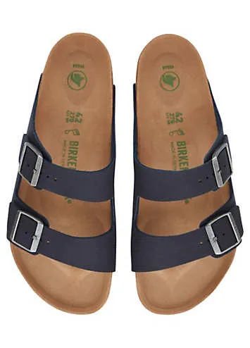 Men’s Arizona Vegan Indigo Blue Sandals by Birkenstock | Look Again