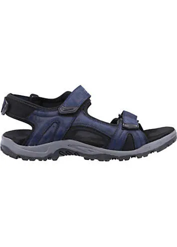 Men’s Blue Shilton Recycled Sandals by Cotswold | Look Again