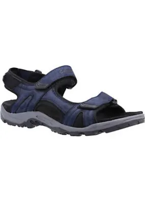 Men’s Blue Shilton Recycled Sandals by Cotswold | Look Again