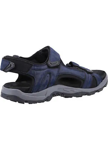 Men’s Blue Shilton Recycled Sandals by Cotswold | Look Again