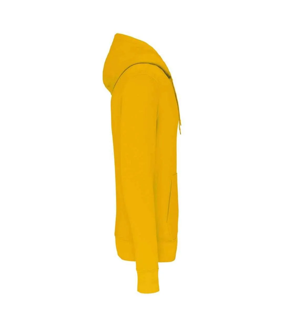 Mens eco friendly hoodie yellow Kariban