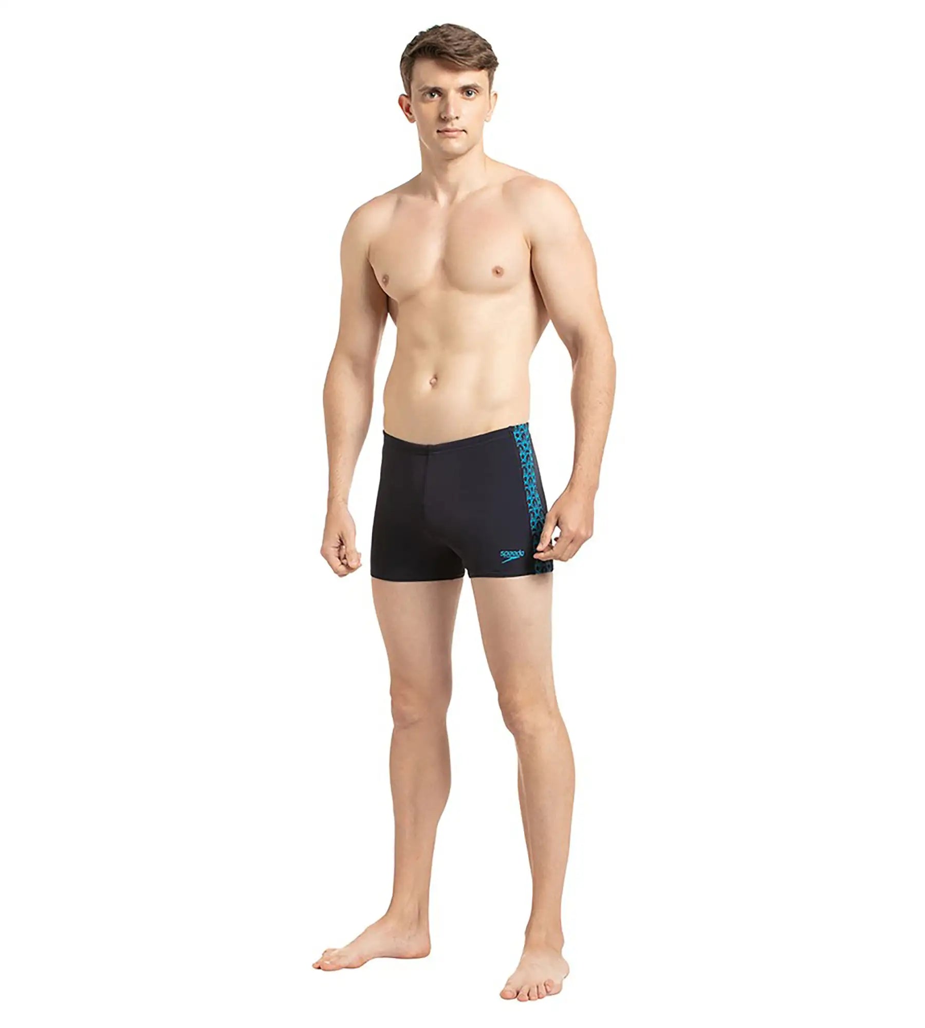 Men's Endurance+  Boomstar Splice Aquashort - True Navy & Pool