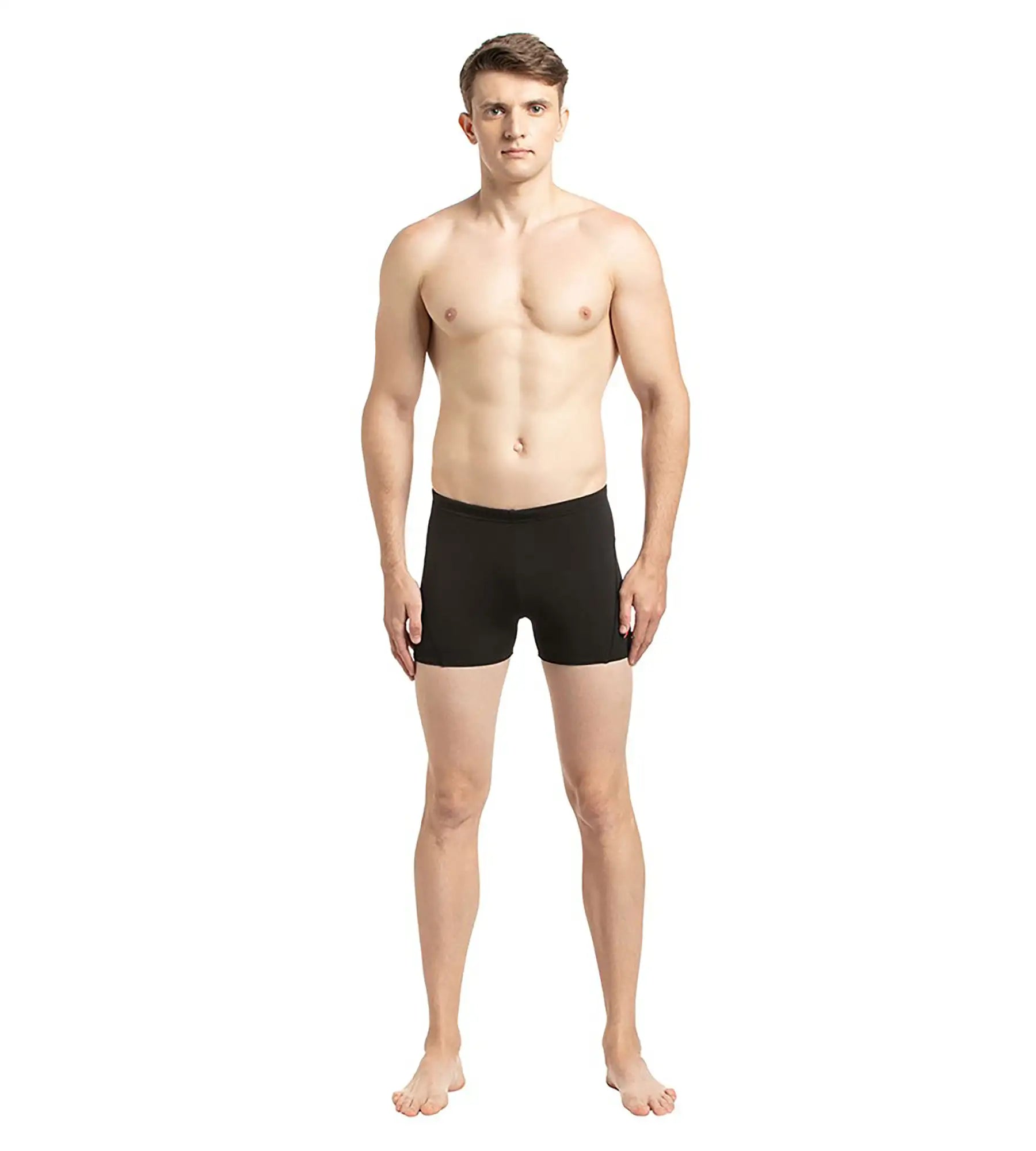 Men's Endurance+  Essential Splice Aquashort - Black & Phoenix Red