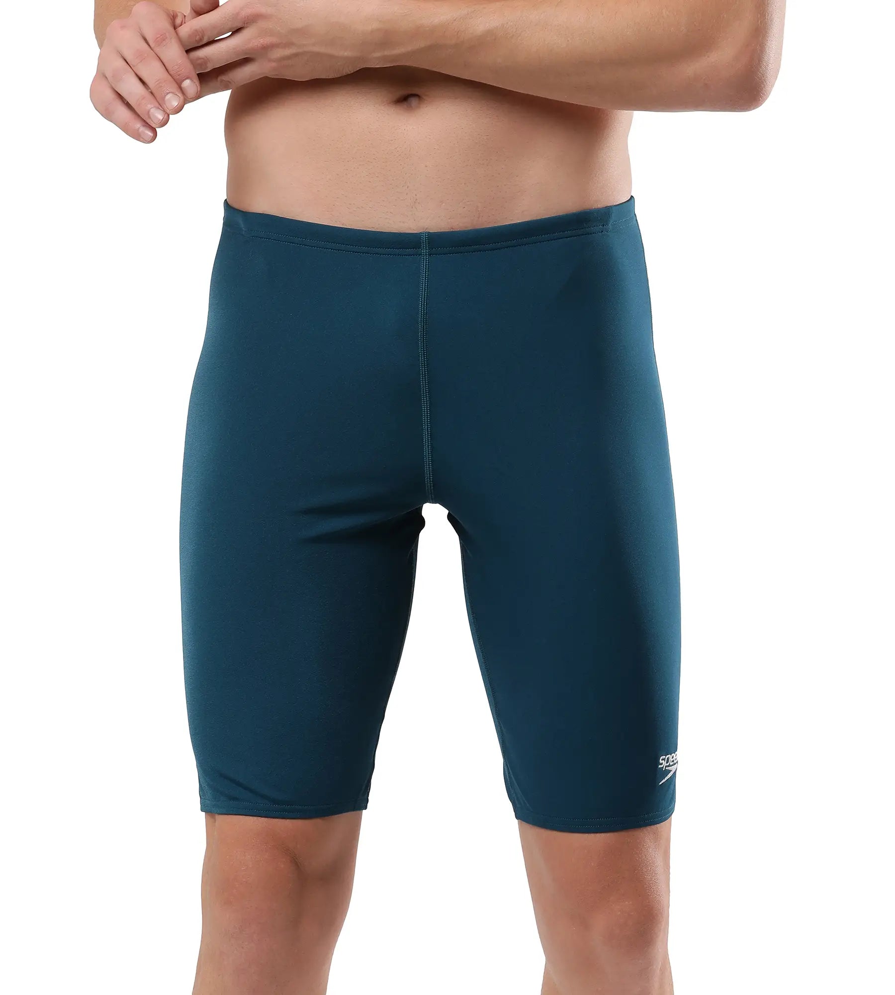 Men's Essential Endurance+ Jammer - Darkteal & White