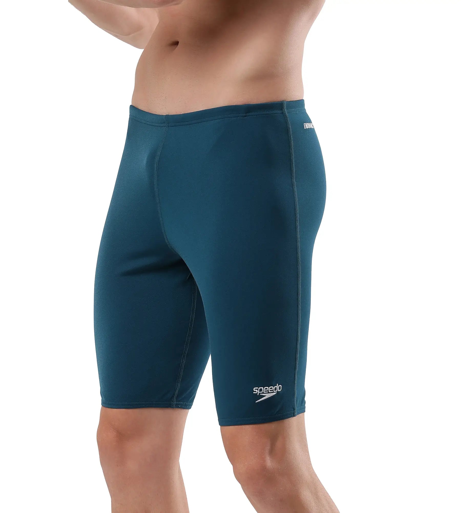 Men's Essential Endurance+ Jammer - Darkteal & White