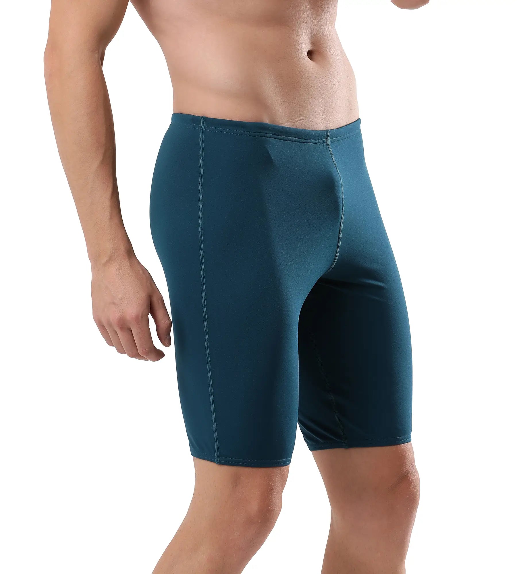 Men's Essential Endurance+ Jammer - Darkteal & White