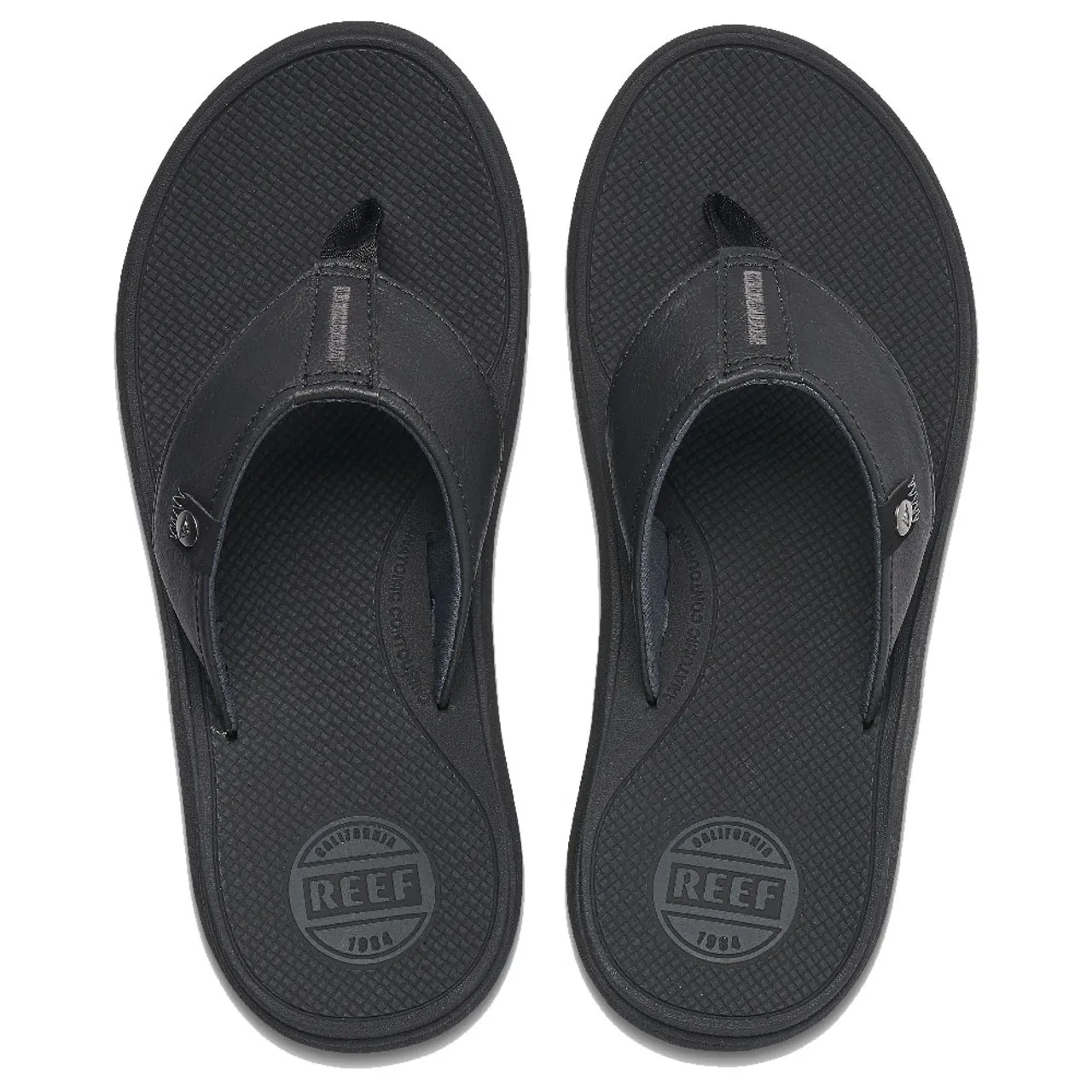 Men's Reef Phantom Nias Sandals - Black and Grey