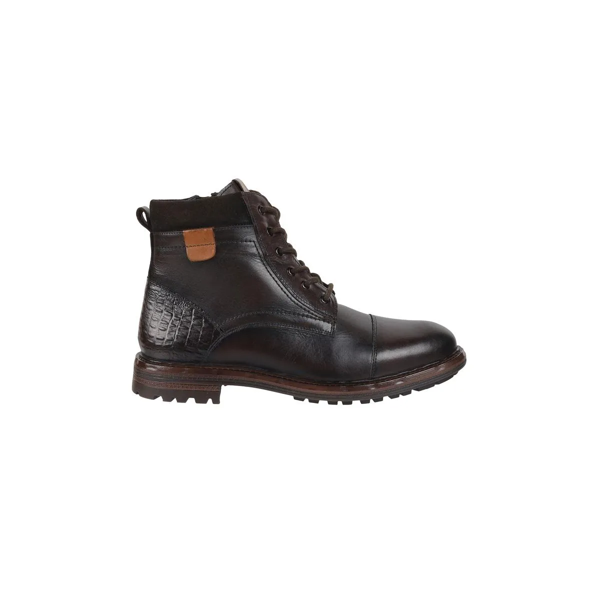 Metro Men Brown Casual Boots