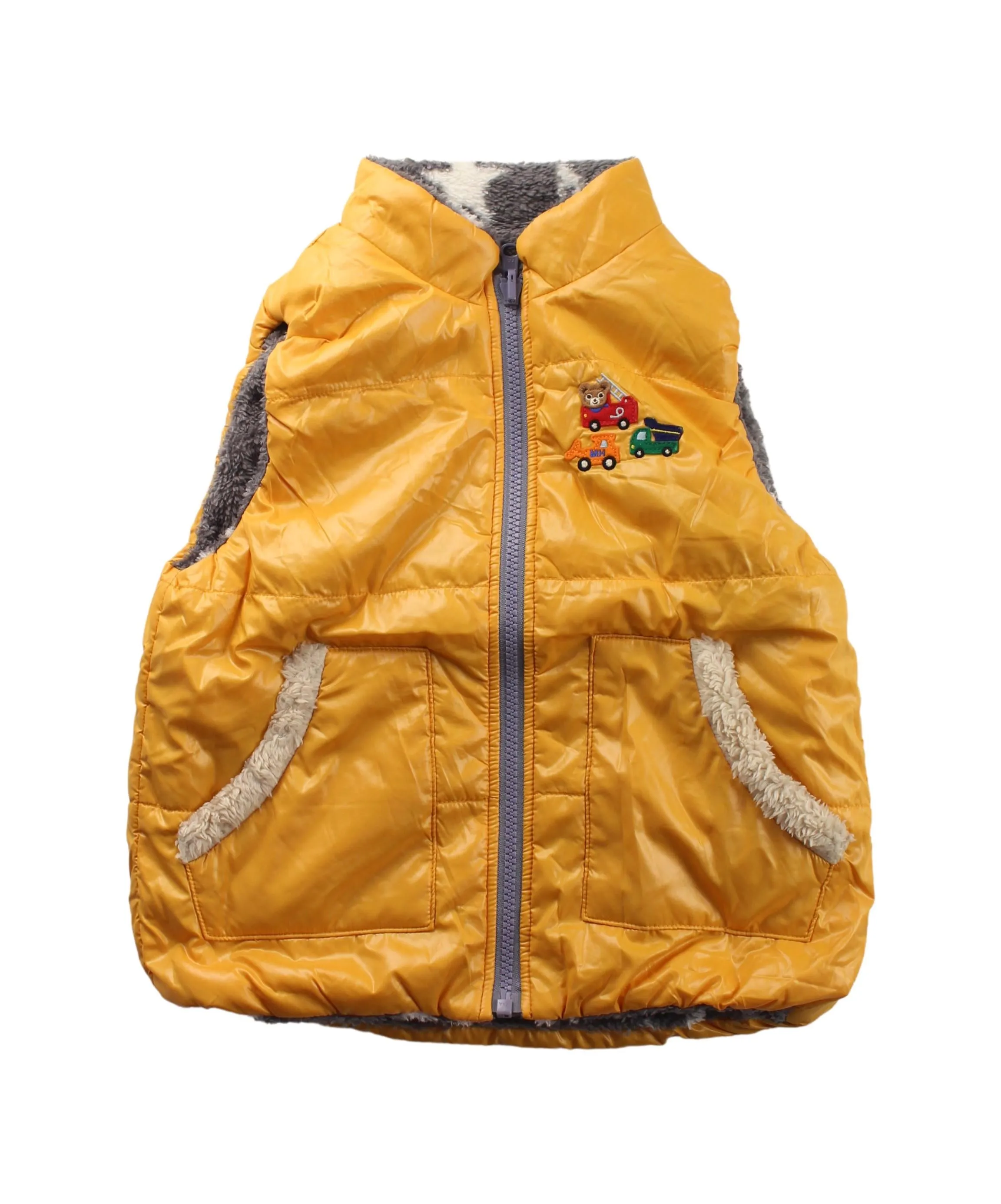 Miki House Reversible Outerwear Vest 4T