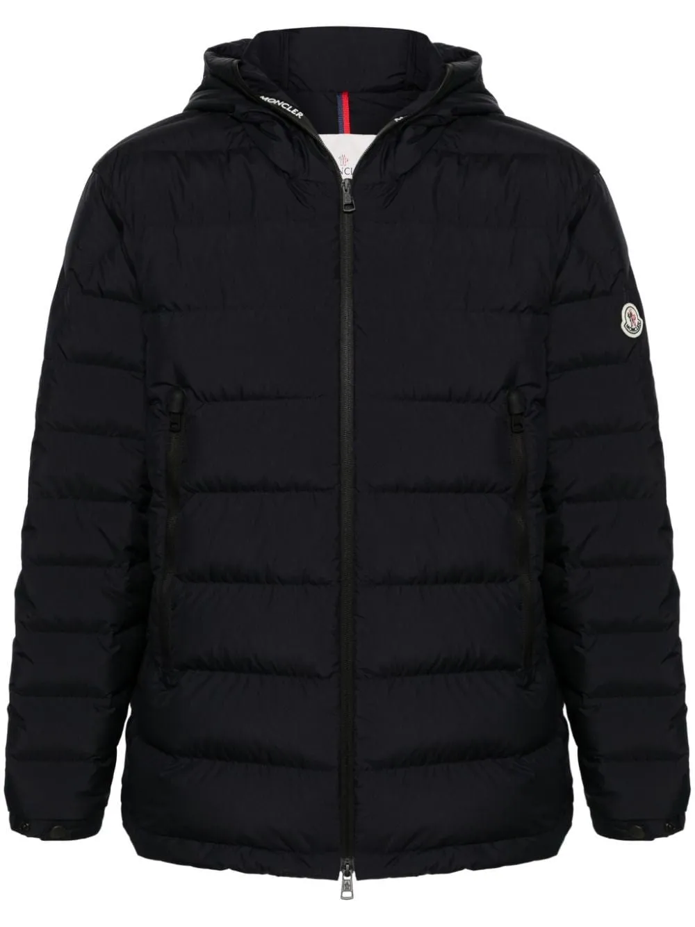 MONCLER Navy Short Parka Jacket for Men - SS24