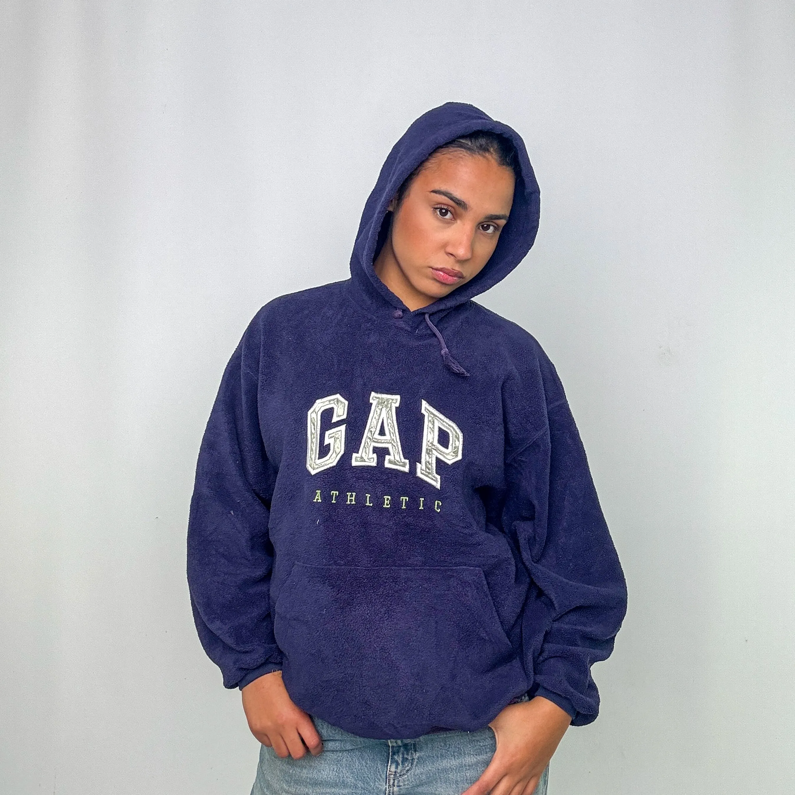 Navy Blue y2ks Gap Hoodie (L)