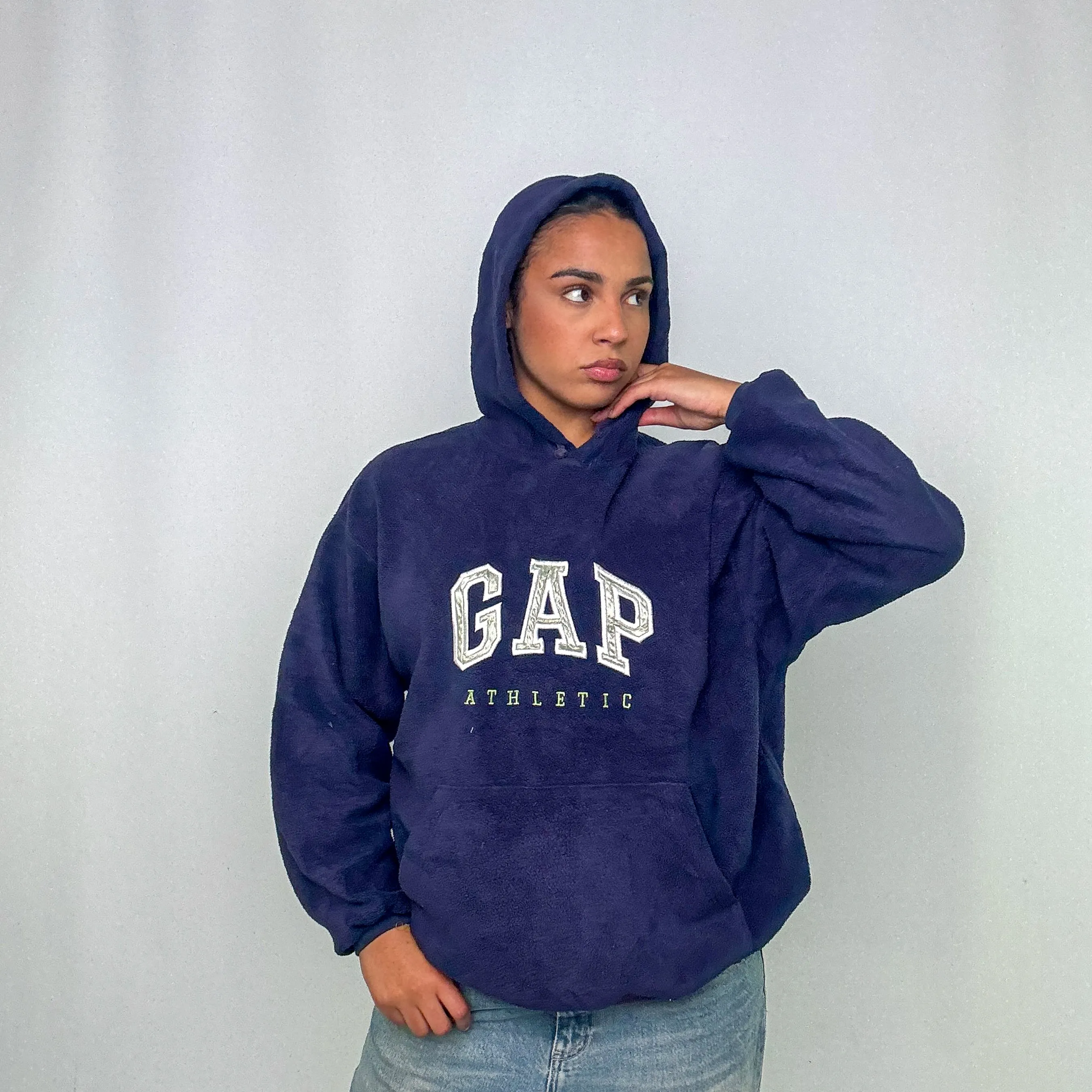 Navy Blue y2ks Gap Hoodie (L)