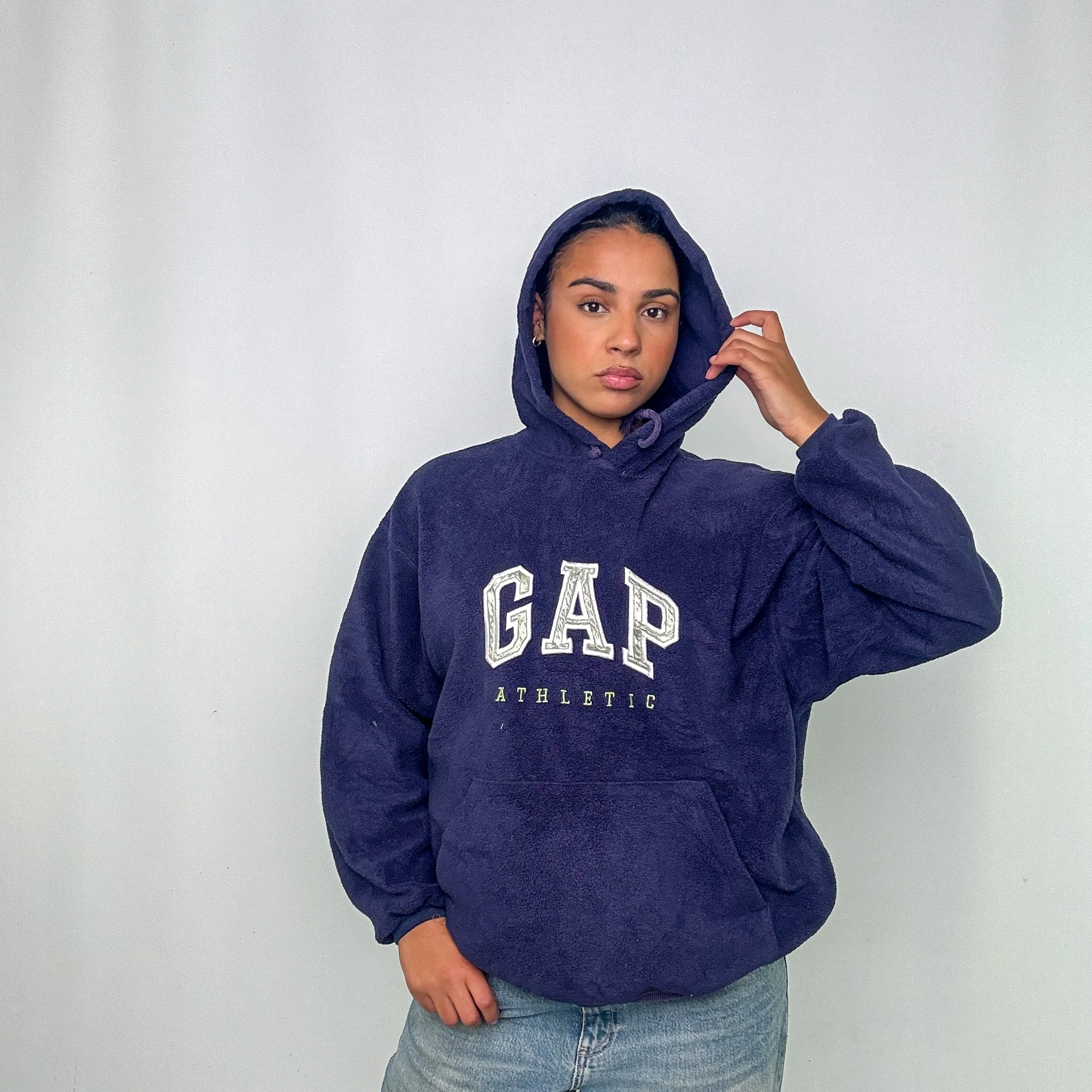 Navy Blue y2ks Gap Hoodie (L)