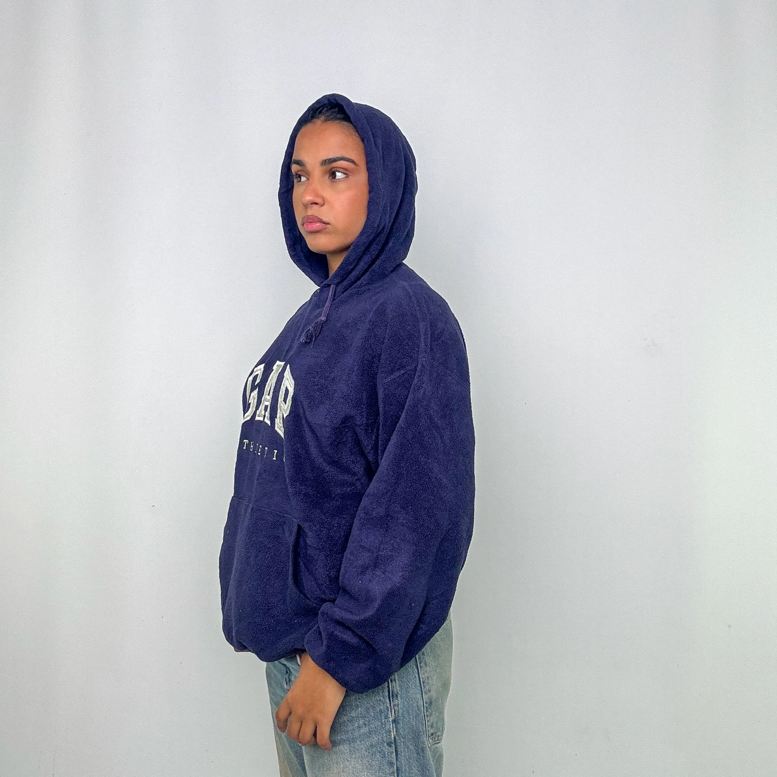 Navy Blue y2ks Gap Hoodie (L)