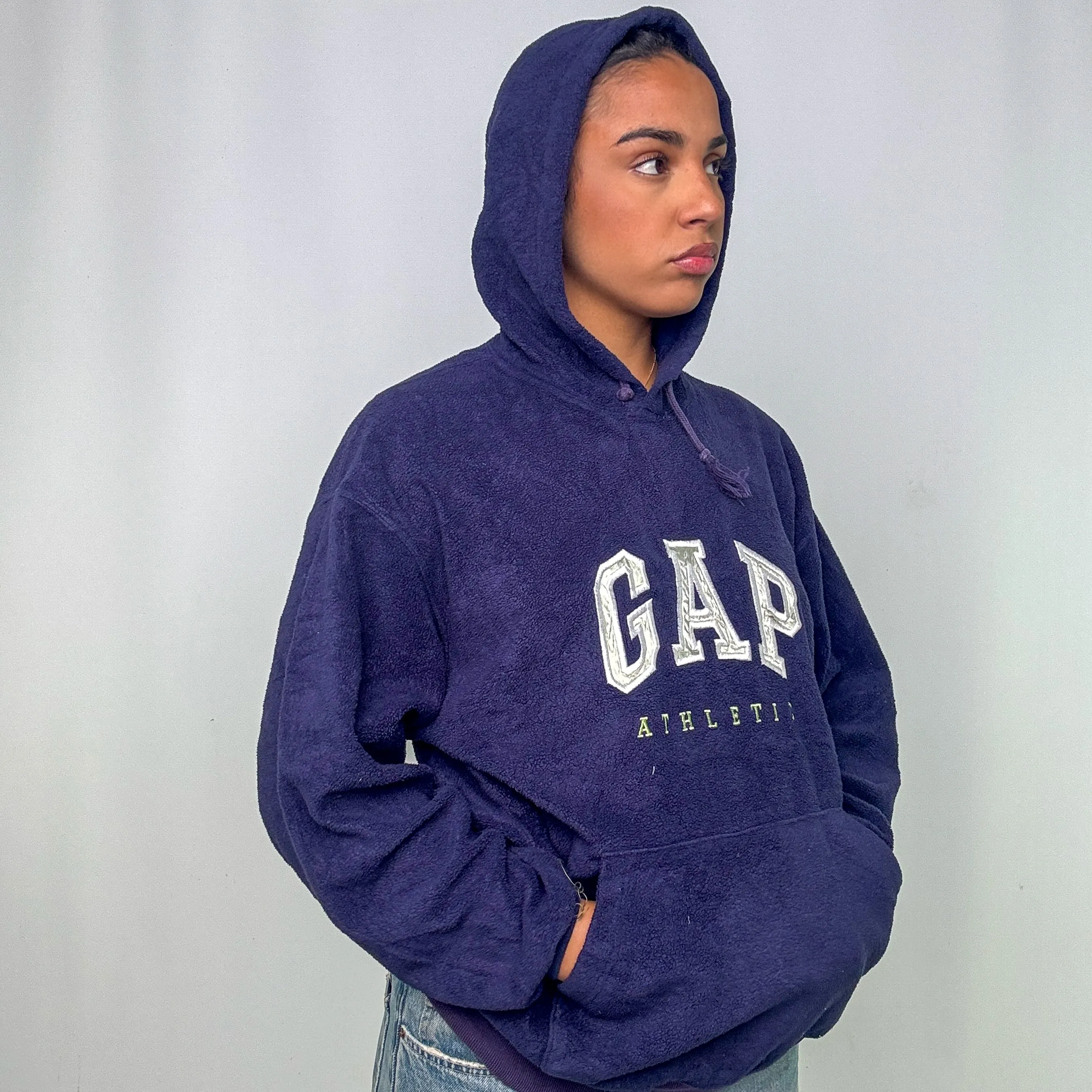 Navy Blue y2ks Gap Hoodie (L)