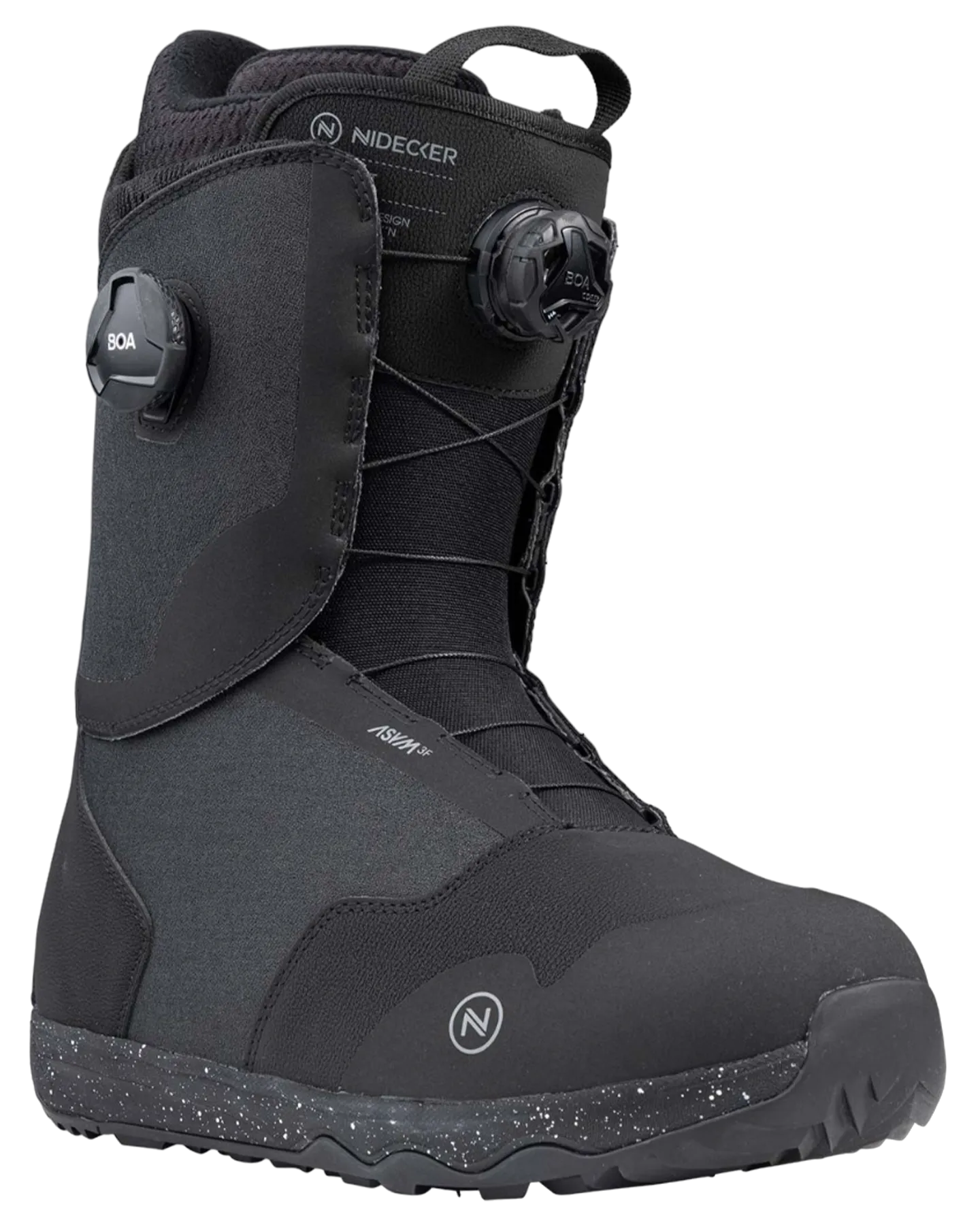 Nidecker Men's Rift Snowboard Boots - Black - 2024 | Shop Snowboard Boots at Trojan Wake Ski Snow & Snow Skiers Warehous