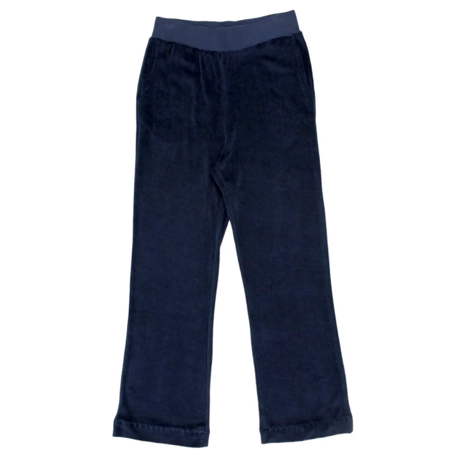 NRBY Navy Velour Trousers - Sample