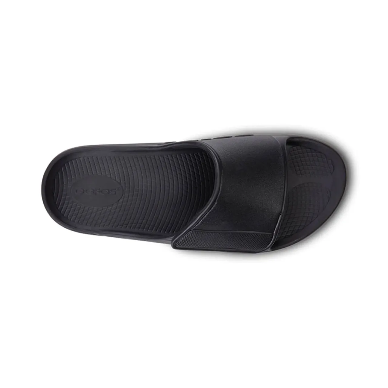 Oofos 1550 Men's OOAHH SPORT FLEX Sandals Matte Black 