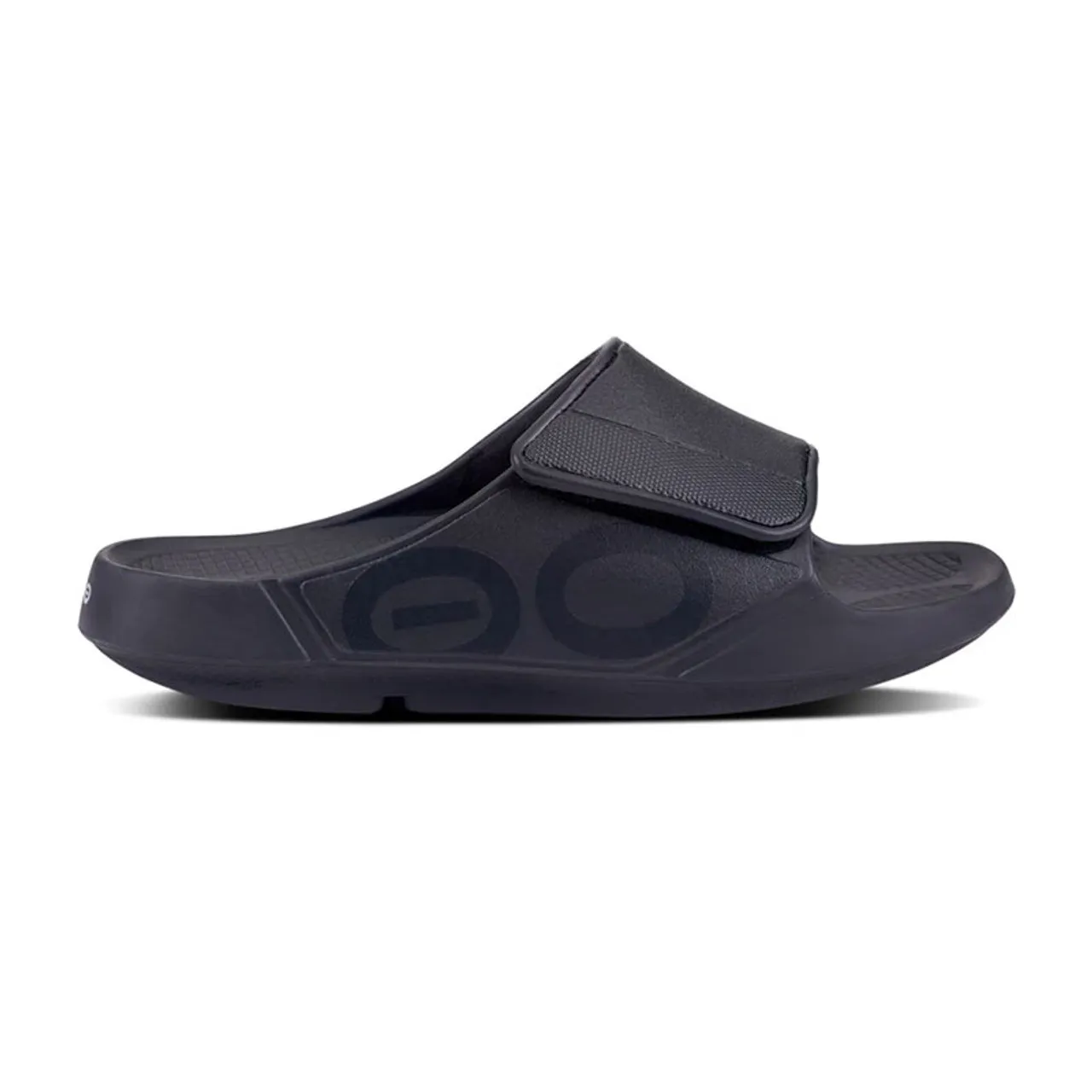 Oofos 1550 Men's OOAHH SPORT FLEX Sandals Matte Black 