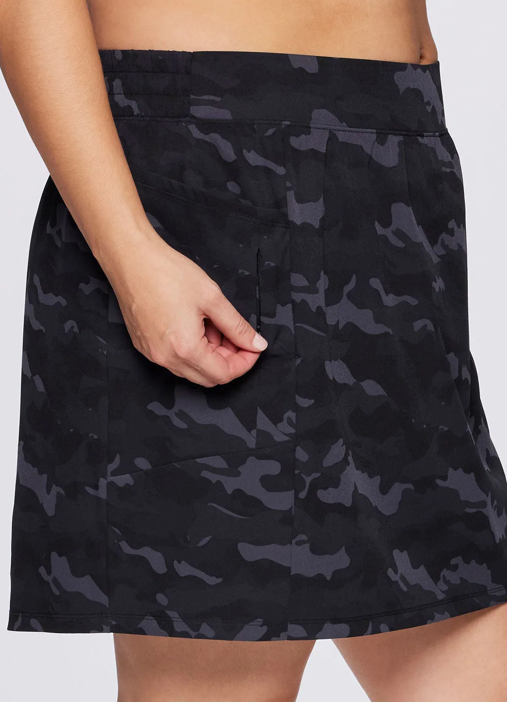 Plus Camo Perfect Weekend Skort