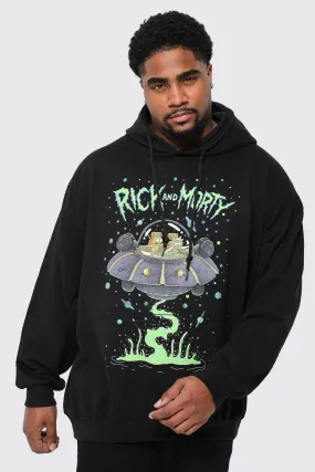 Plus Rick And Morty License Hoodie