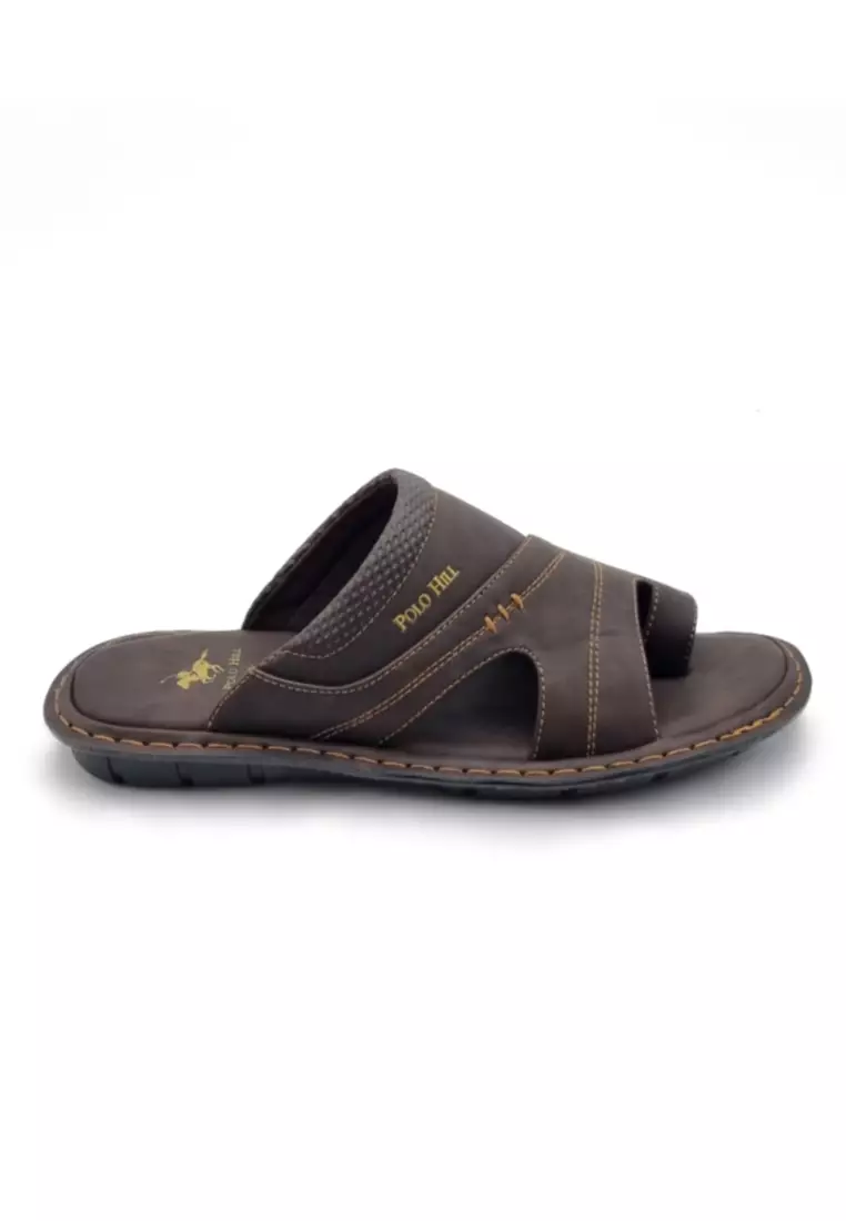 POLO HILL POLO HILL Men Casual Toe Loop Flat Sandals