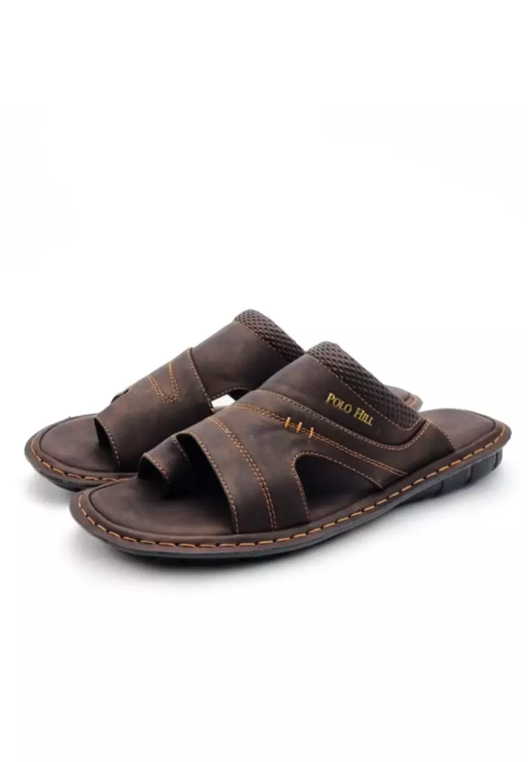 POLO HILL POLO HILL Men Casual Toe Loop Flat Sandals