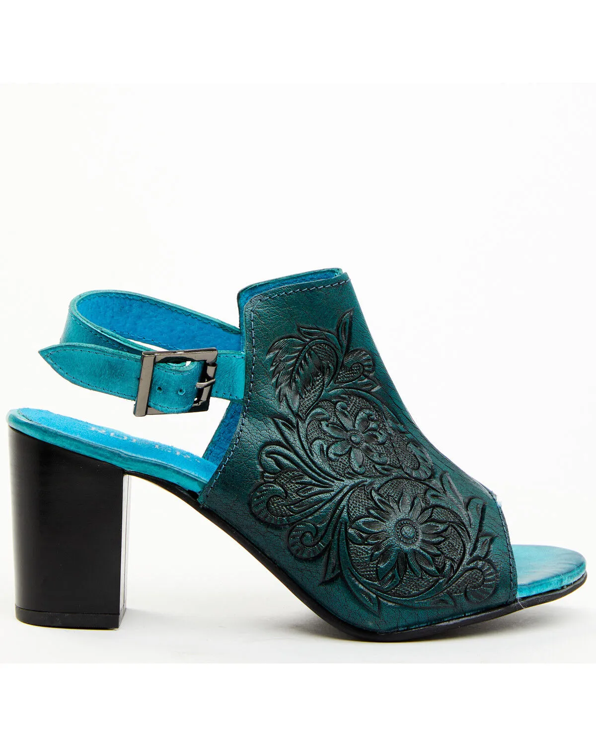 Product Name:  Roper Women's Burnished Tooled Sandals