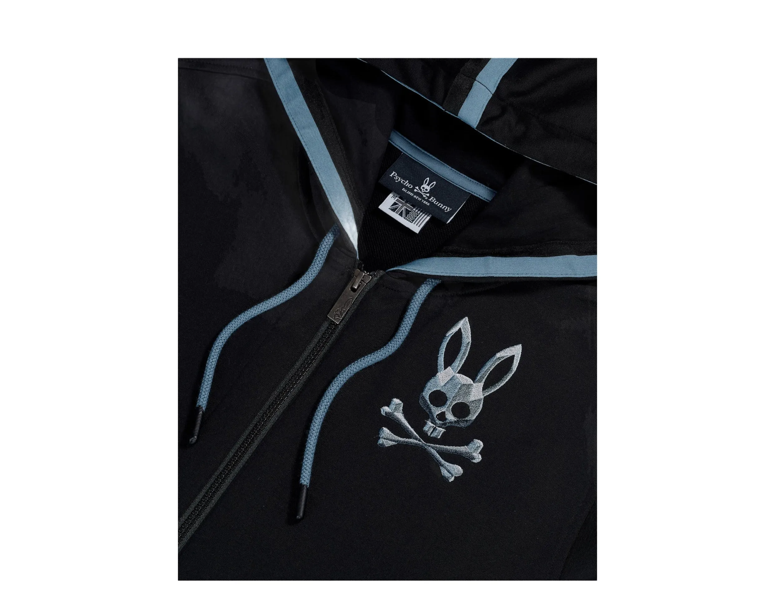 Psycho Bunny Priory Zip-Up Men's Hoodie