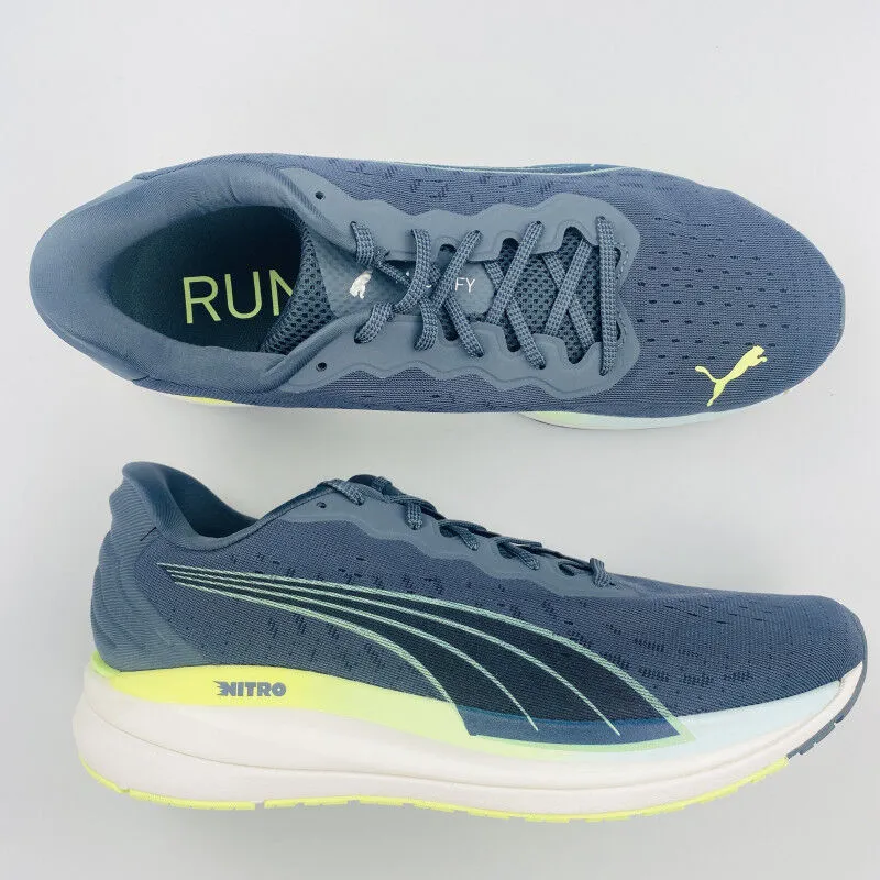 Puma Magnify Nitro - Second Hand Running shoes - Men's - Blue oil - 45 | Hardloop