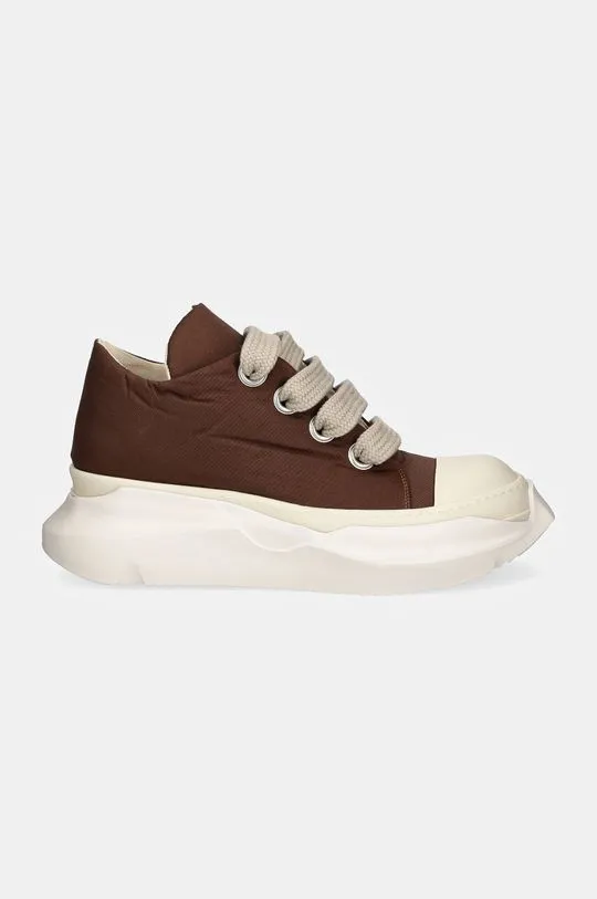 Rick Owens trainers Jumbo Laces Abstract Low Sneak men's brown color DU02D2845.MUPAW2