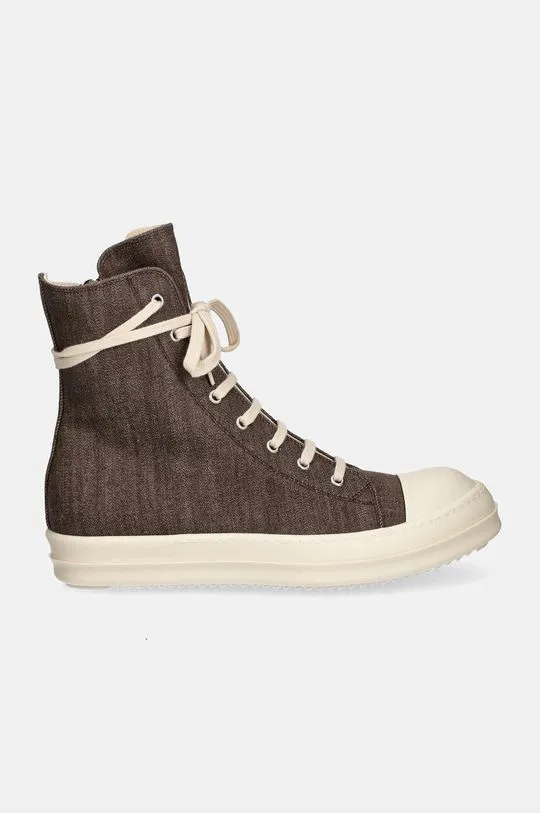 Rick Owens trainers Sneaks men's brown color DU02D2800.DKRAW