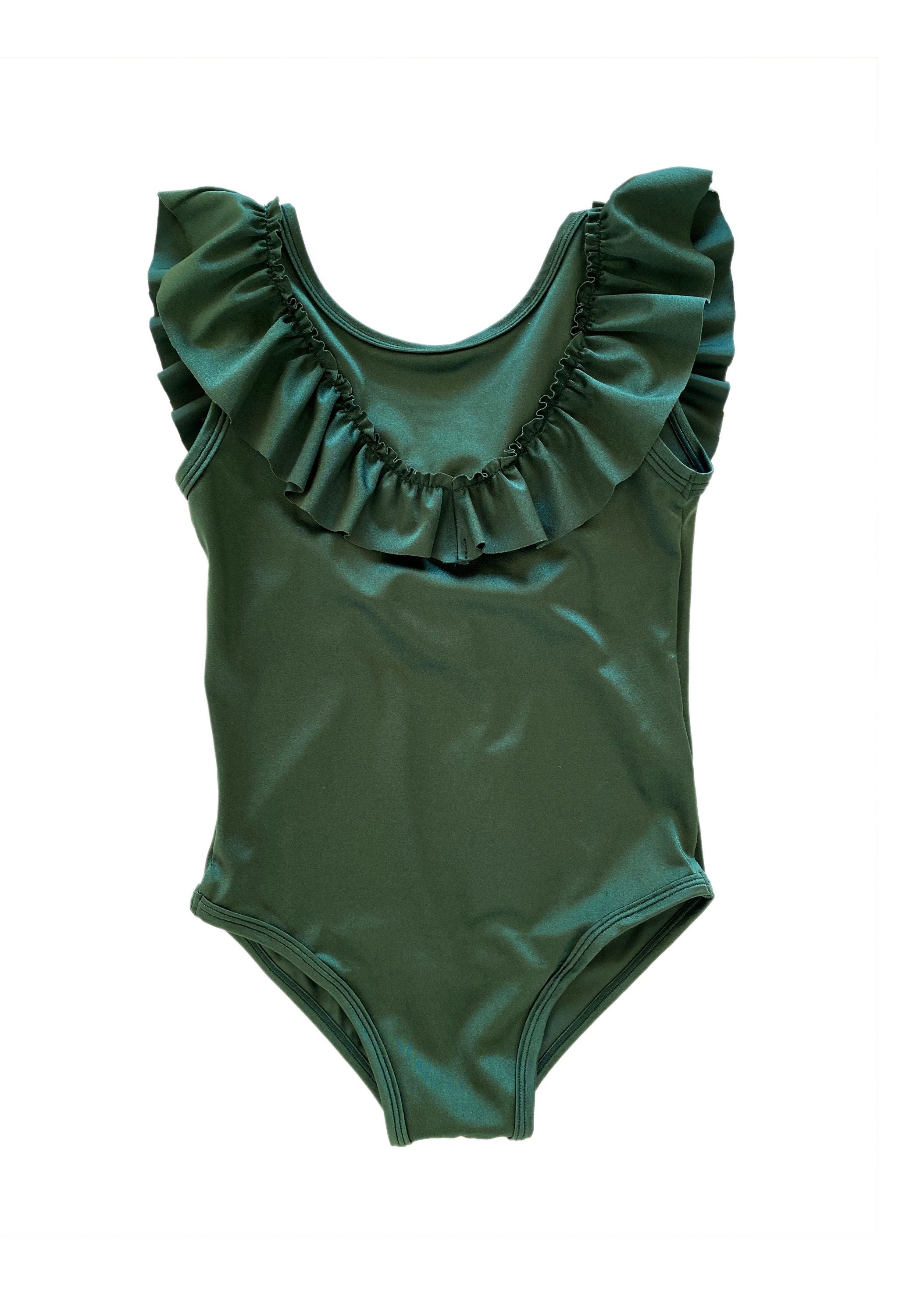 Roxette Leotard, Kelp Green