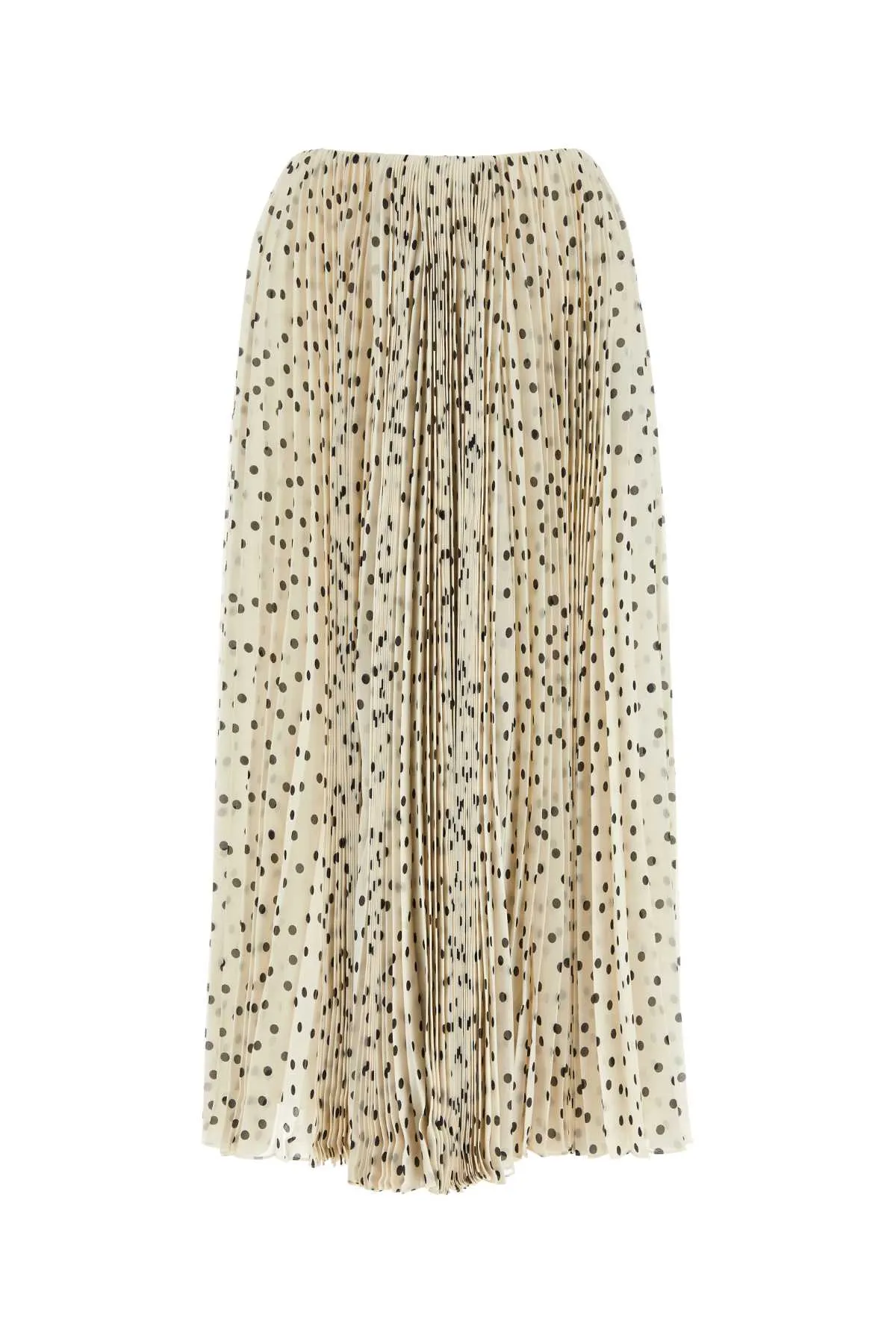 Saint Laurent Printed Georgette Skirt