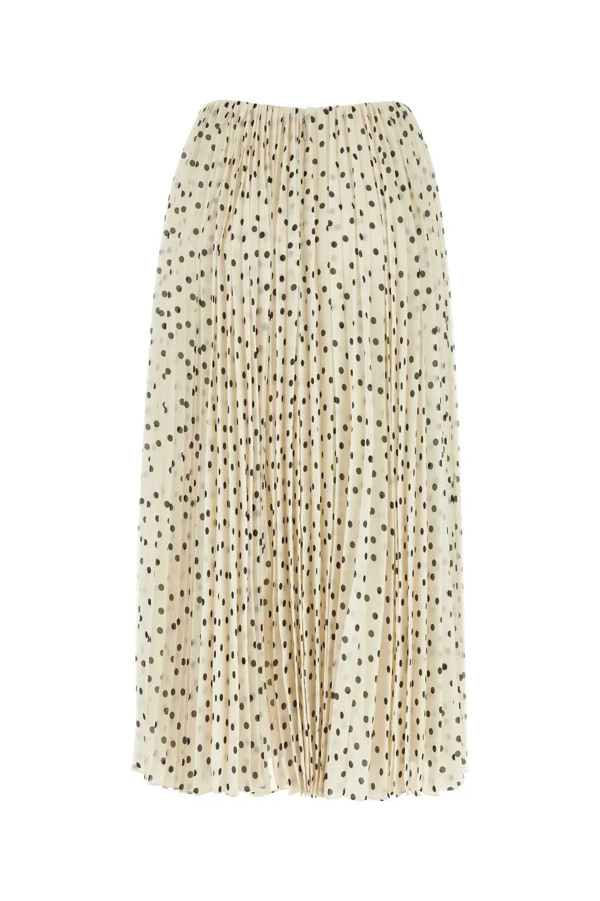 Saint Laurent Printed Georgette Skirt