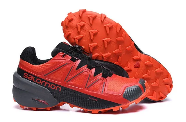 Salomon Speed Cross 5 Original Men Running Shoes Outdoor Athletic Sport Breathable Shose Salomon Speedcross 5  Sneakers