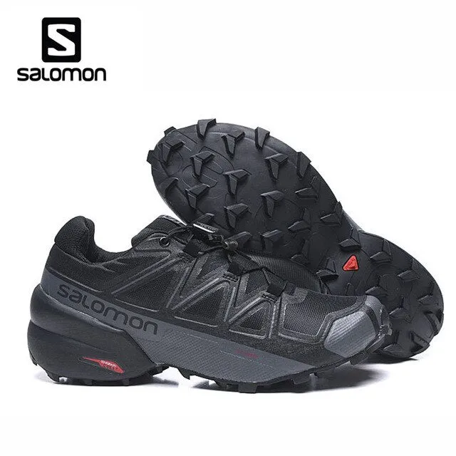 Salomon Speed Cross 5 Original Men Running Shoes Outdoor Athletic Sport Breathable Shose Salomon Speedcross 5  Sneakers