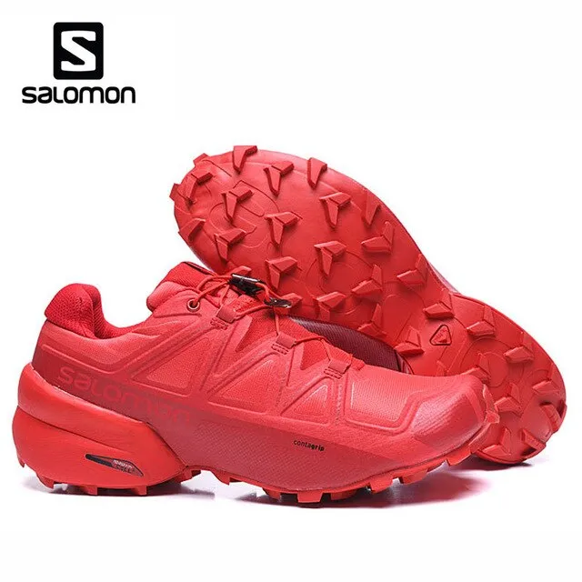 Salomon Speed Cross 5 Original Men Running Shoes Outdoor Athletic Sport Breathable Shose Salomon Speedcross 5  Sneakers